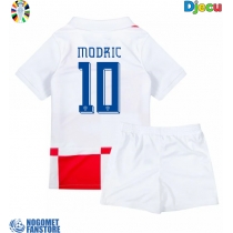 Hrvatska Luka Modric #10 Domaci Dres za djecu EP 2024 Kratak Rukav (+ Kratke hlače)